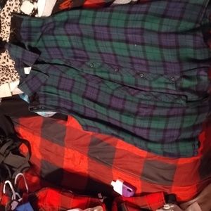 Short sleeve shirt plaid